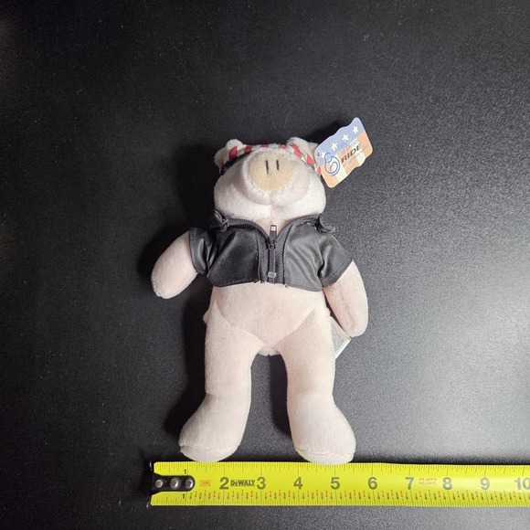 Hognorth Plush Pig March of Dimes Ride Stuffed Animal Patriotic 8" w/ Tags - Picture 6 of 7